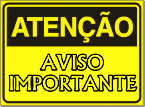 aviso importante