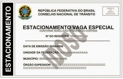 Solicite sua credencial para estacionamento vaga especial — CÂMARA  MUNICIPAL DE PLANURA